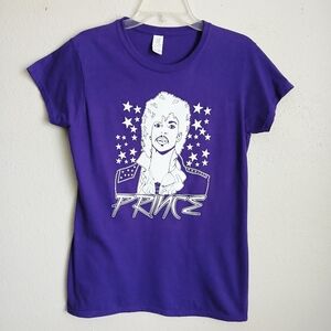 Prince Purple Graphic Short Sleeve Tee